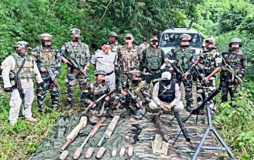 Manipur News: मुठभेड़ में CRPF ने 11 संदिग्ध उग्रवादियो को मार गिराया,एक जवान शहीद 